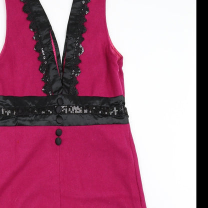 Womens Pink   Shift  Size L