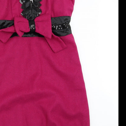 Womens Pink   Shift  Size L