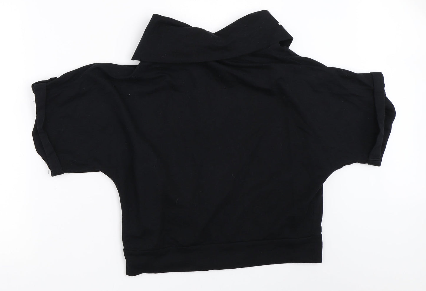 Select Womens Black   Full Zip Sweatshirt Size S
