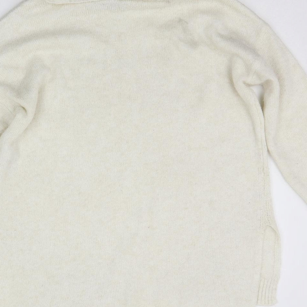 Primark Womens White   Jumper Dress  Size 2XS