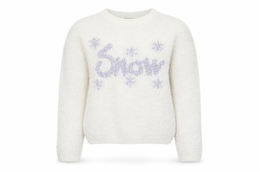 Papaya Womens White   Pullover Jumper Size M