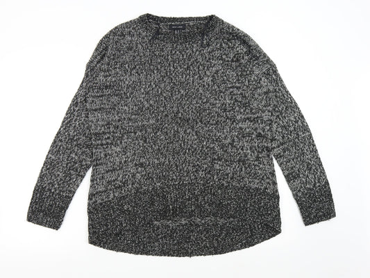 New Look Womens Grey  Knit Pullover Jumper Size M