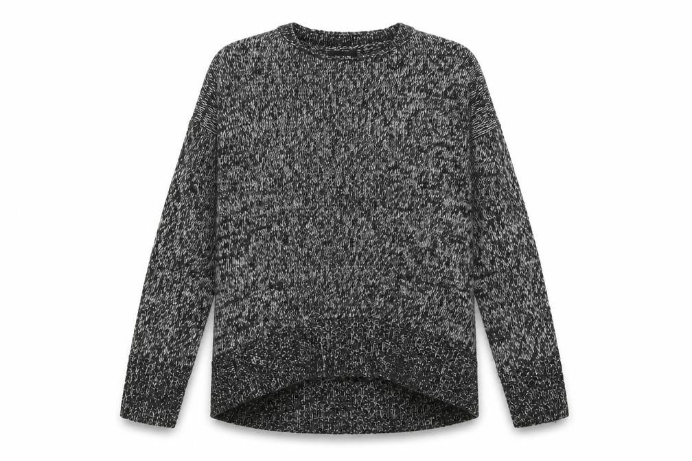 New Look Womens Grey  Knit Pullover Jumper Size M
