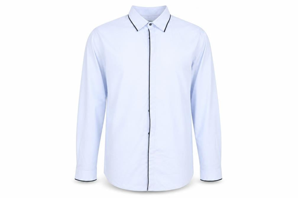 Primark Mens Blue    Button-Up Size XL