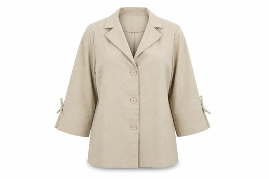 Charmance Womens Brown   Jacket Blazer Size 12