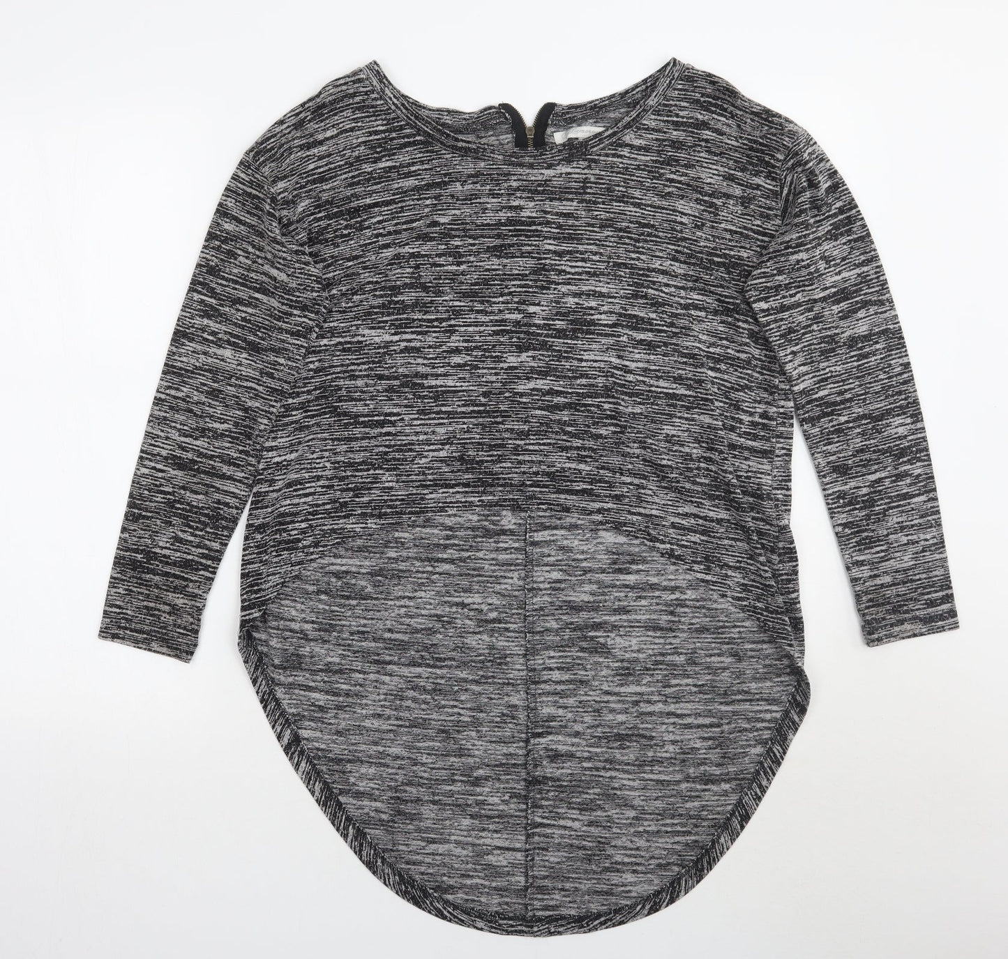 Glamorous Womens Grey   Basic T-Shirt Size 12