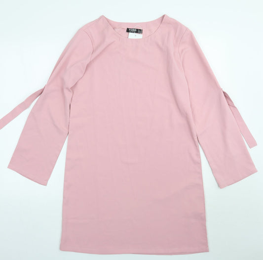 Yoins Womens Pink   A-Line  Size S