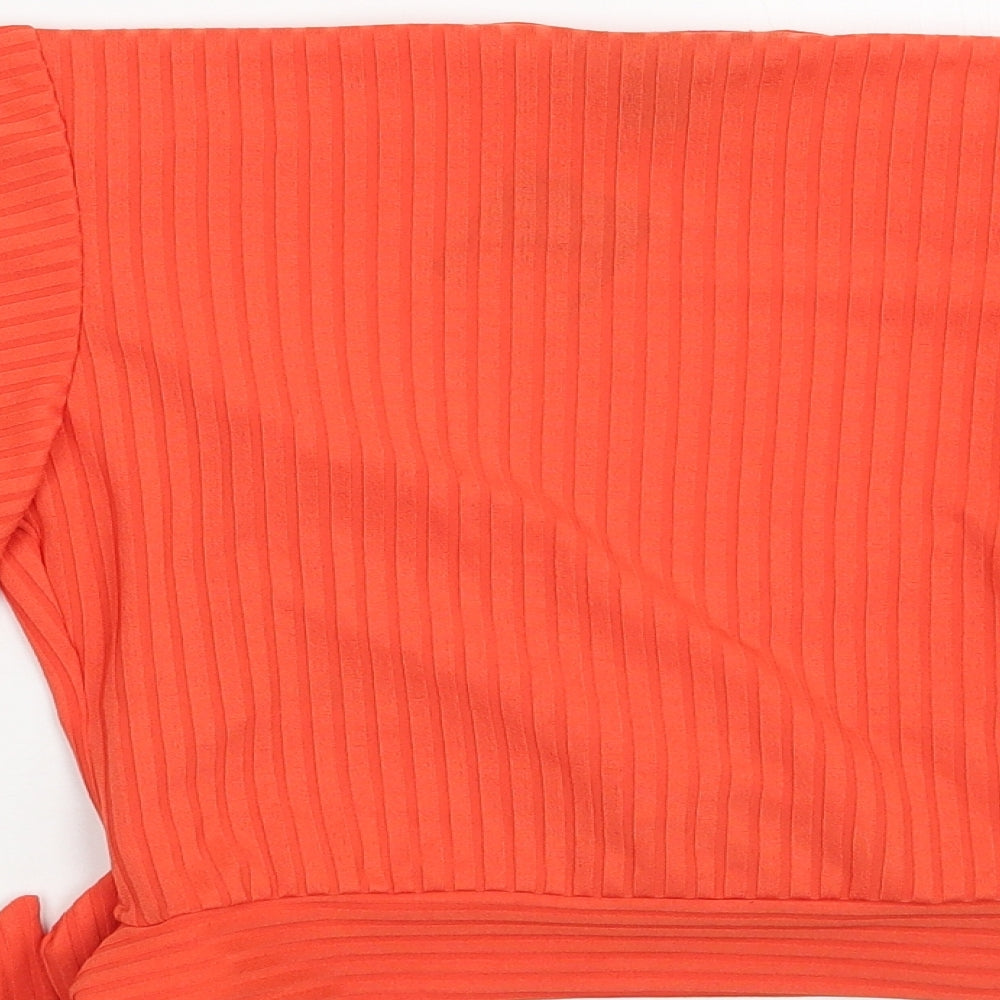 Newlook Womens Orange   Basic Blouse Size 8