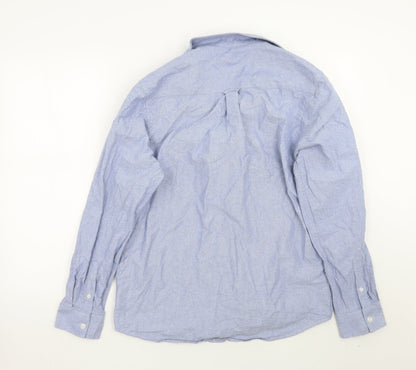 Onfire Mens Blue    Button-Up Size M