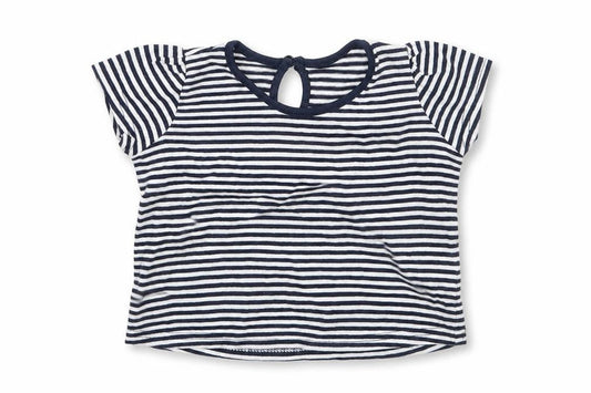 Matalan Baby White Striped  Basic T-Shirt Size 3-6 Months
