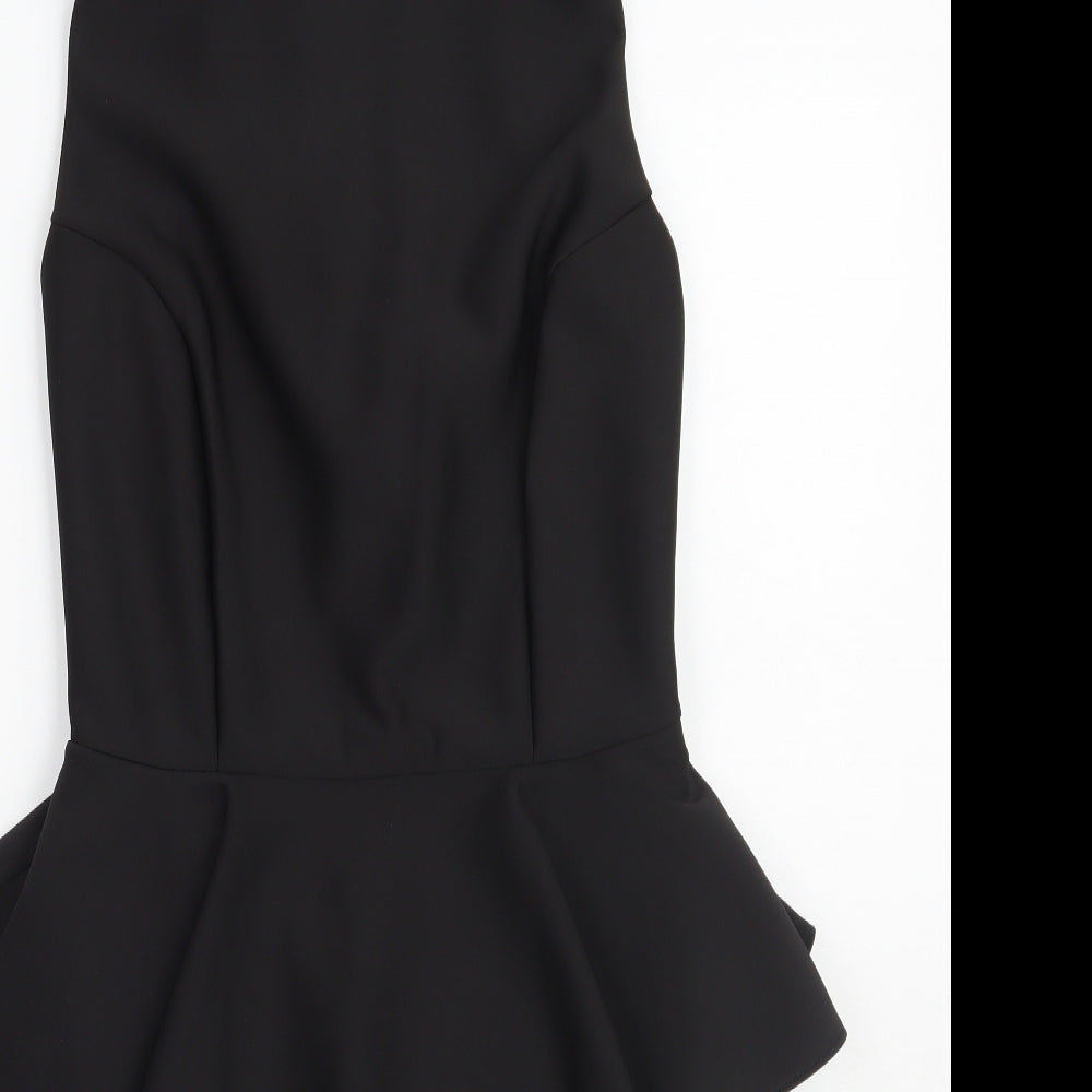 Topshop Womens Black   A-Line  Size 10