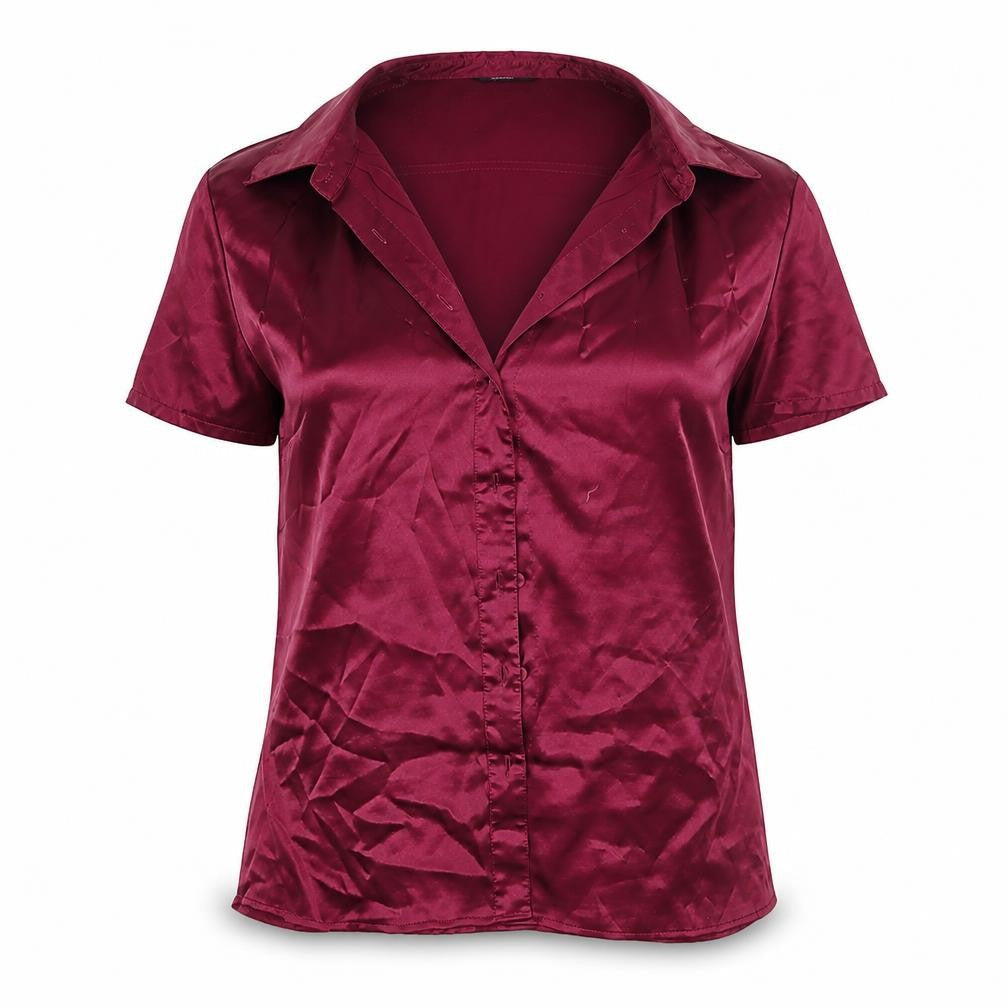 Marks & Spencer Womens Pink   Basic Button-Up Size 12