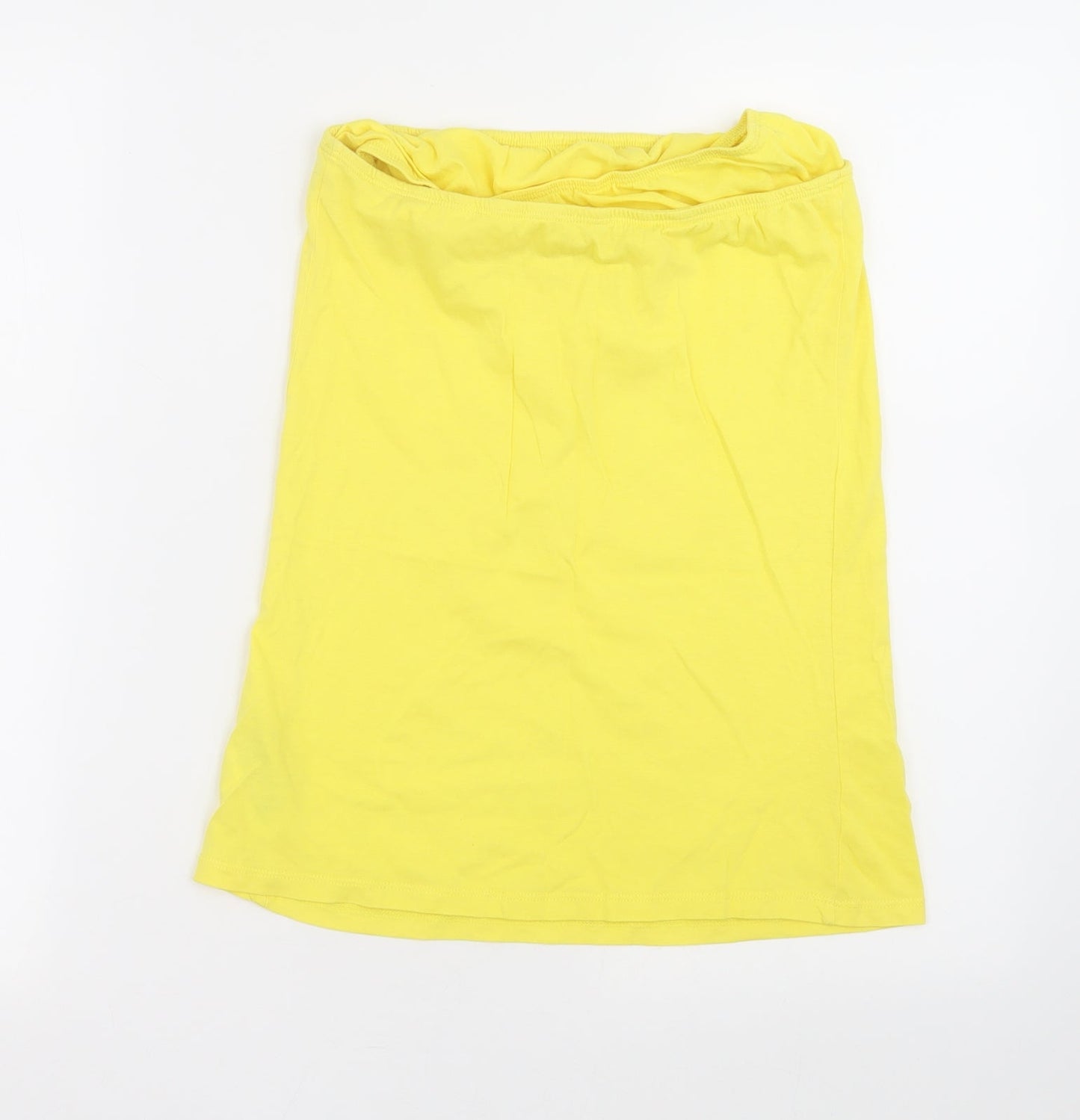 newlook Womens Yellow   Basic Tank Size 10