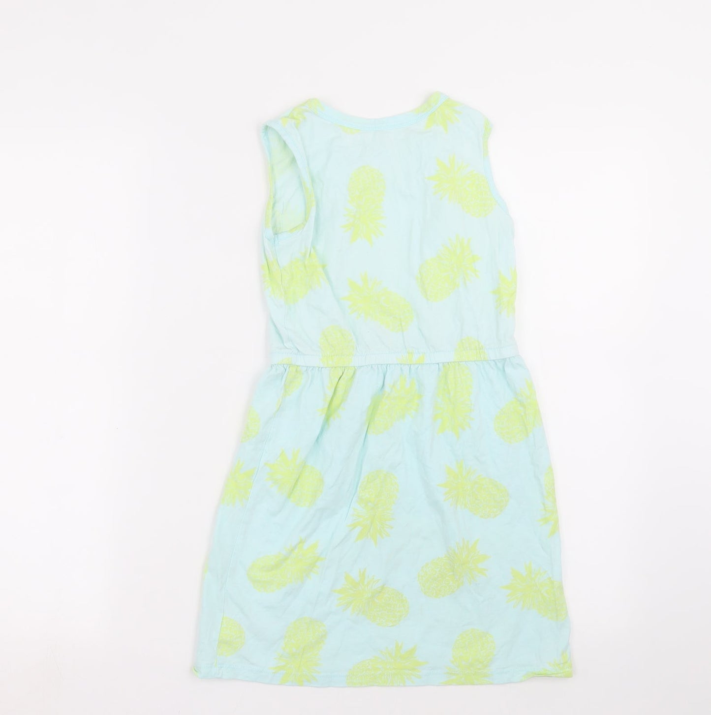 Gap Girls Blue Polka Dot  A-Line  Size M