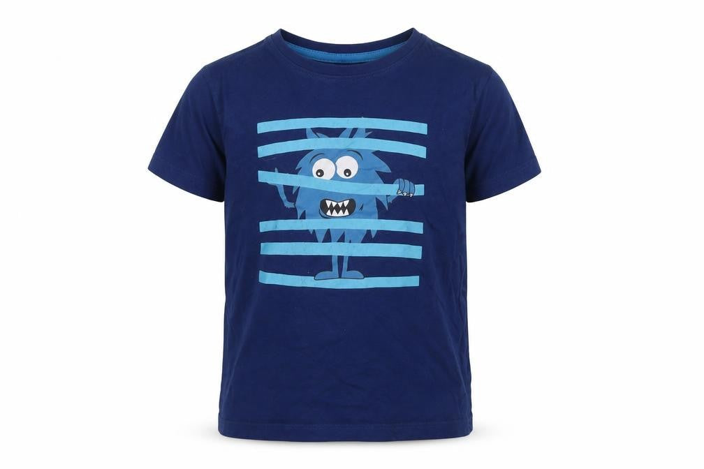 lily & dan Boys Blue   Basic T-Shirt Size 8 Years