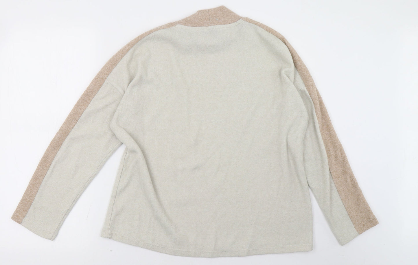 Sainsburys Womens White   Pullover Sweatshirt Size 12