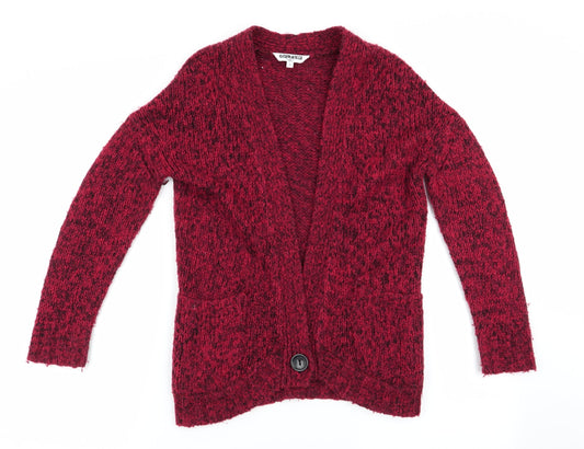 Generation Girls Red   Cardigan Jumper Size 9 Years  - Longline Cardigan