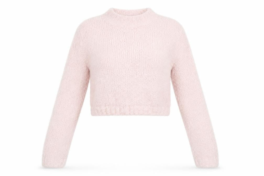 Divided Womens Pink   Pullover Jumper Size 4