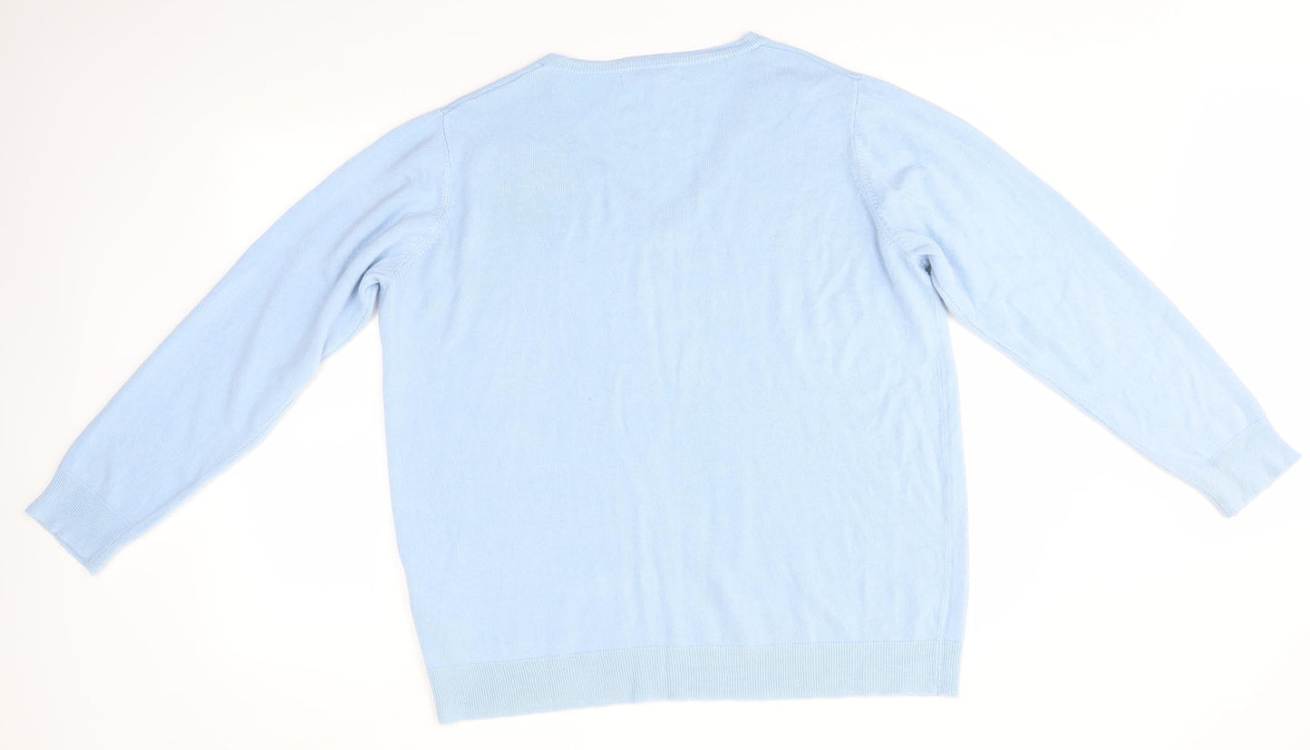 JULIPA Womens Blue   Pullover Jumper Size 20