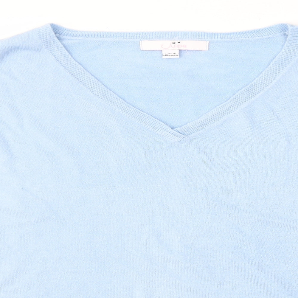 JULIPA Womens Blue   Pullover Jumper Size 20