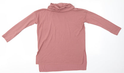 Select Womens Pink   Basic Blouse Size 12