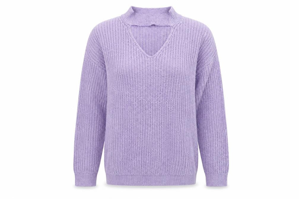 Pep&Co Womens Purple   Pullover Jumper Size L