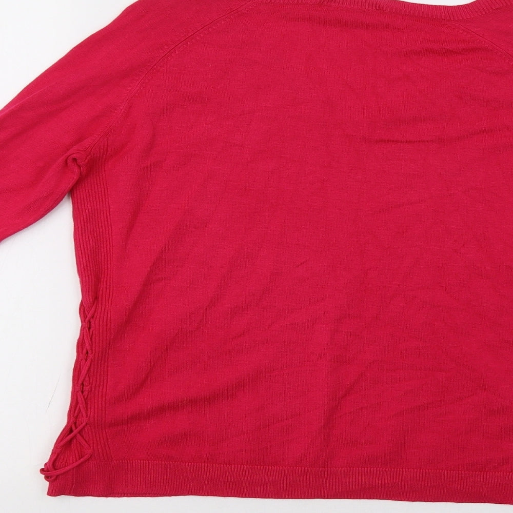 TU Womens Pink   Pullover Jumper Size 12