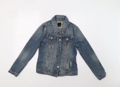 17&Co Womens Blue  Denim Jacket  Size S