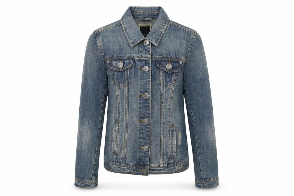 17&Co Womens Blue  Denim Jacket  Size S