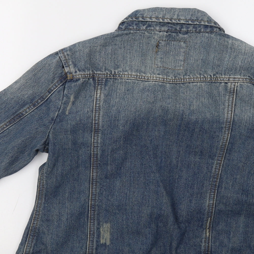 17&Co Womens Blue  Denim Jacket  Size S
