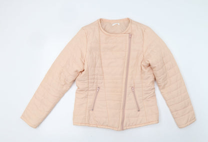 Preworn Womens Beige   Jacket Coatigan Size 14