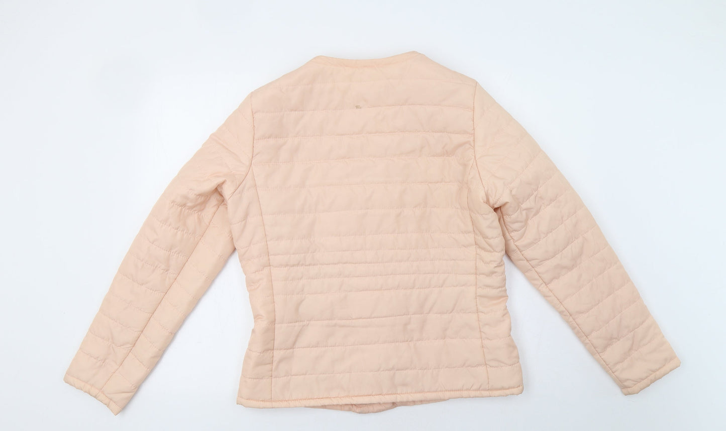 Preworn Womens Beige   Jacket Coatigan Size 14