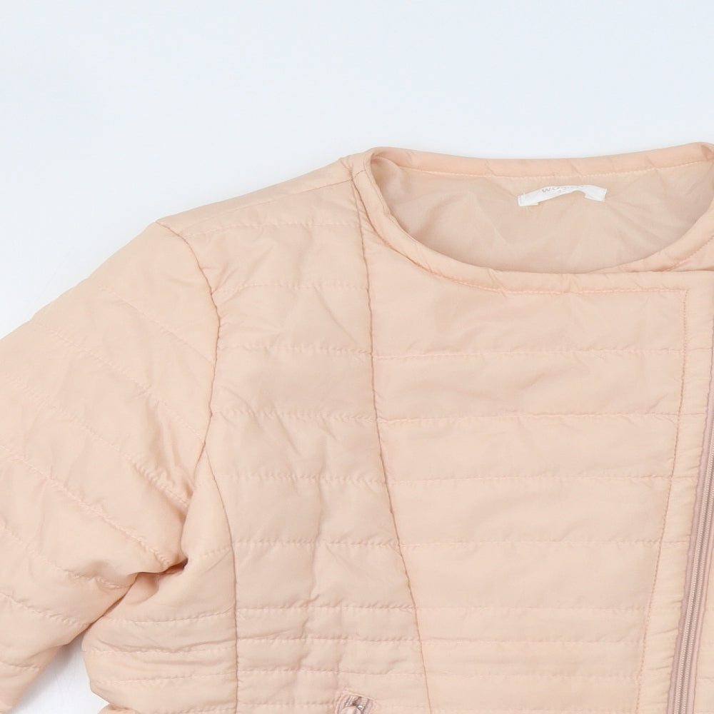 Preworn Womens Beige   Jacket Coatigan Size 14