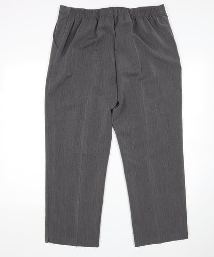 Preworn Womens Grey   Trousers  Size 20 L28 in