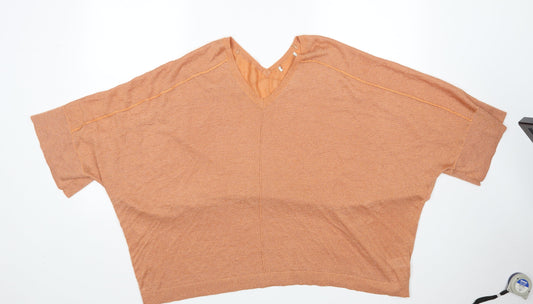 NEXT Womens Orange   Pullover Jumper Size XL