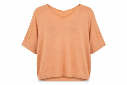 Next Womens Orange   Pullover Jumper Size XL