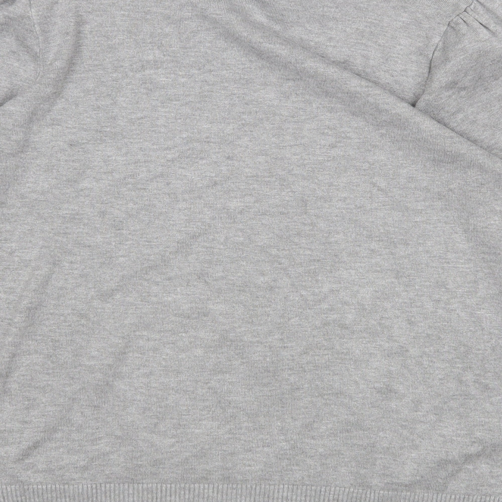 Minus Womens Grey   Pullover Sweatshirt Size M
