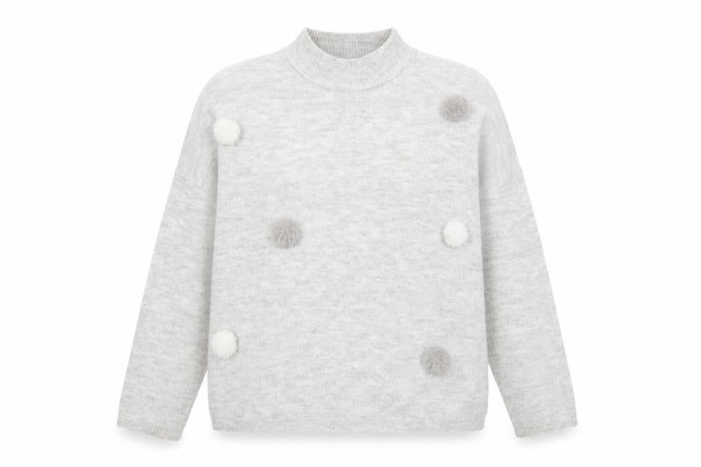 Peacocks Womens Grey   Pullover Jumper Size L