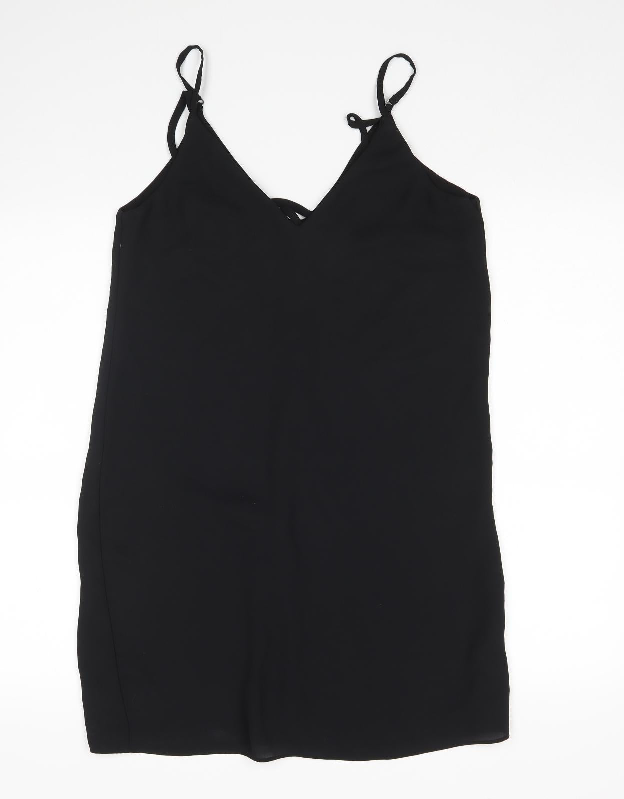 Preworn Womens Black   Basic Tank Size 10
