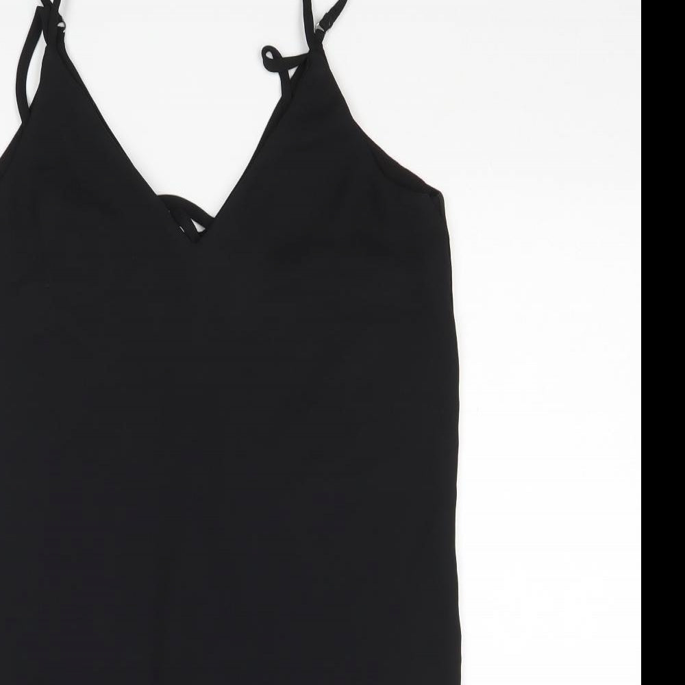 Preworn Womens Black   Basic Tank Size 10