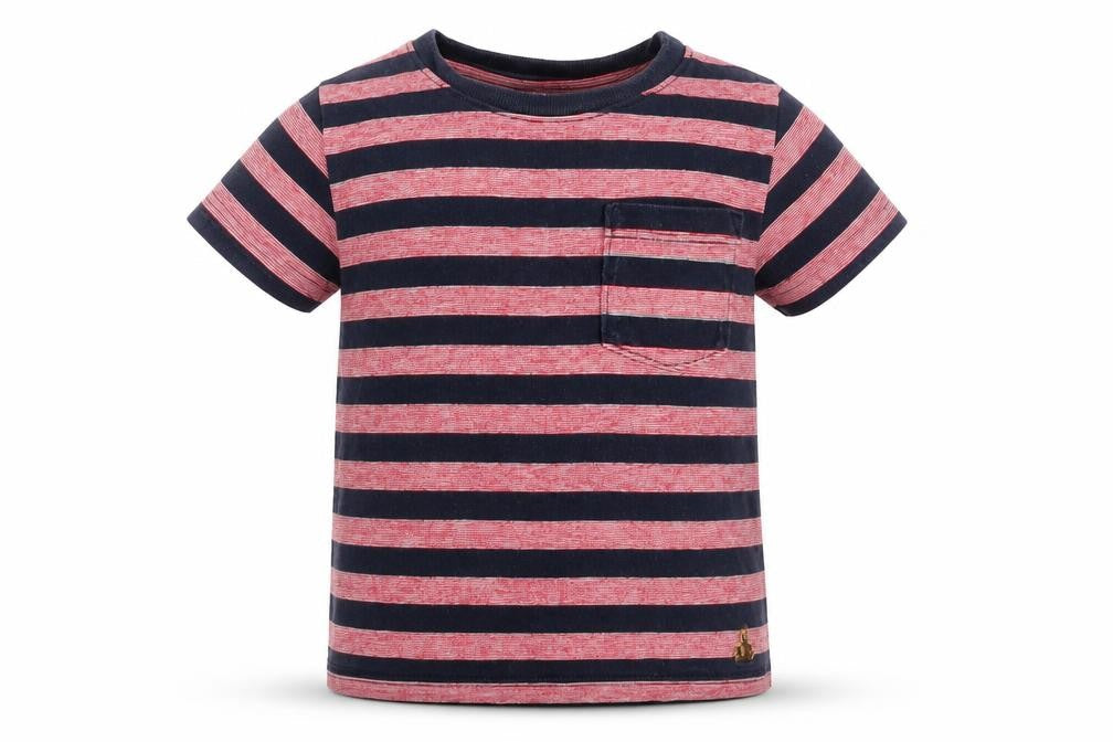 Gap Boys Multicoloured Striped  Basic T-Shirt Size 12 Months