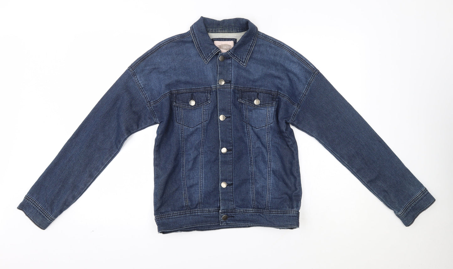 FOREVER 21 Womens Blue   Jacket  Size S