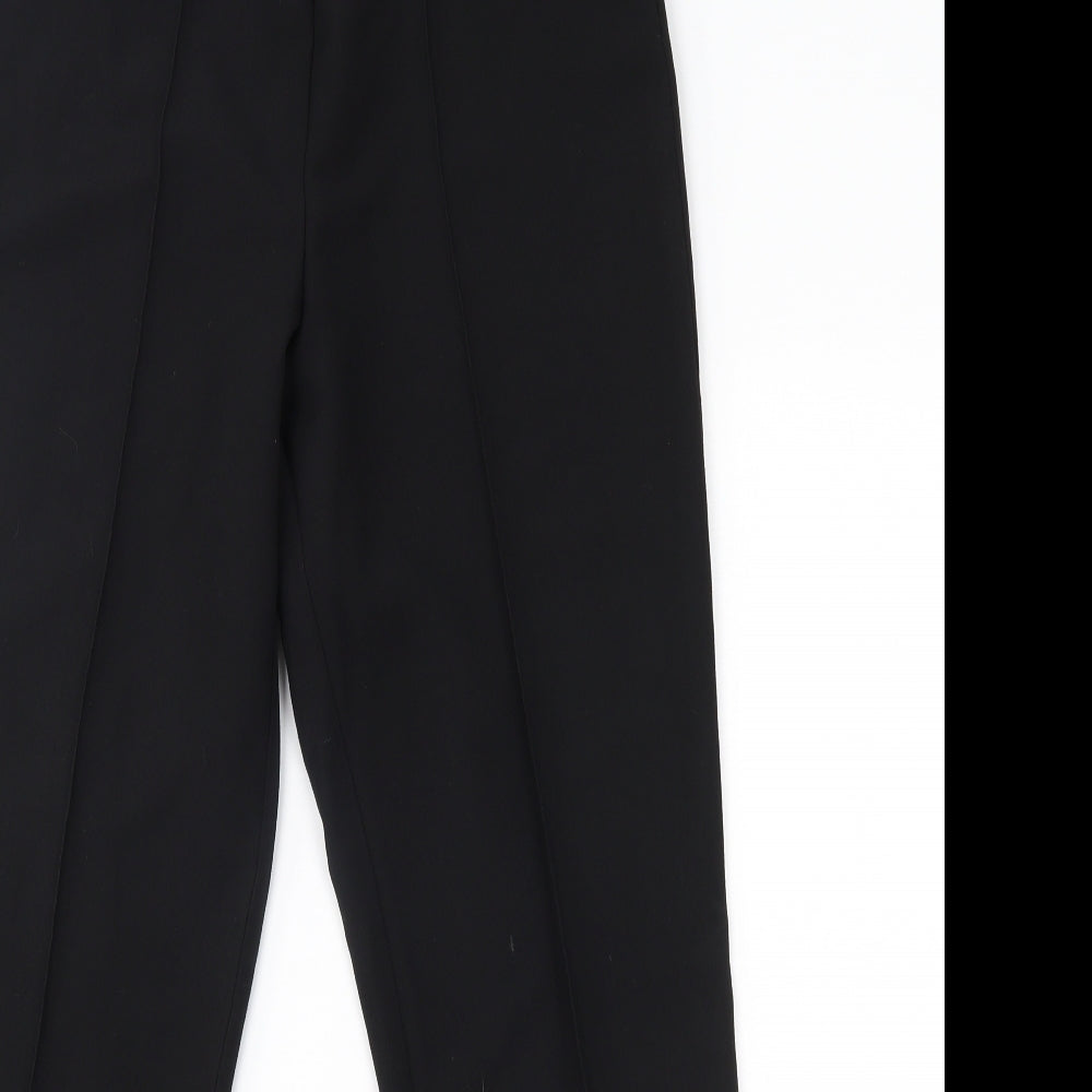 Mia Moda Womens Black   Trousers  Size 10 L28 in