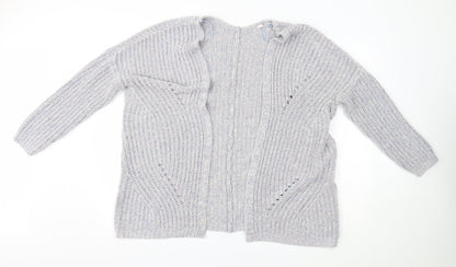 Tu Womens Grey   Cardigan Jumper Size 12