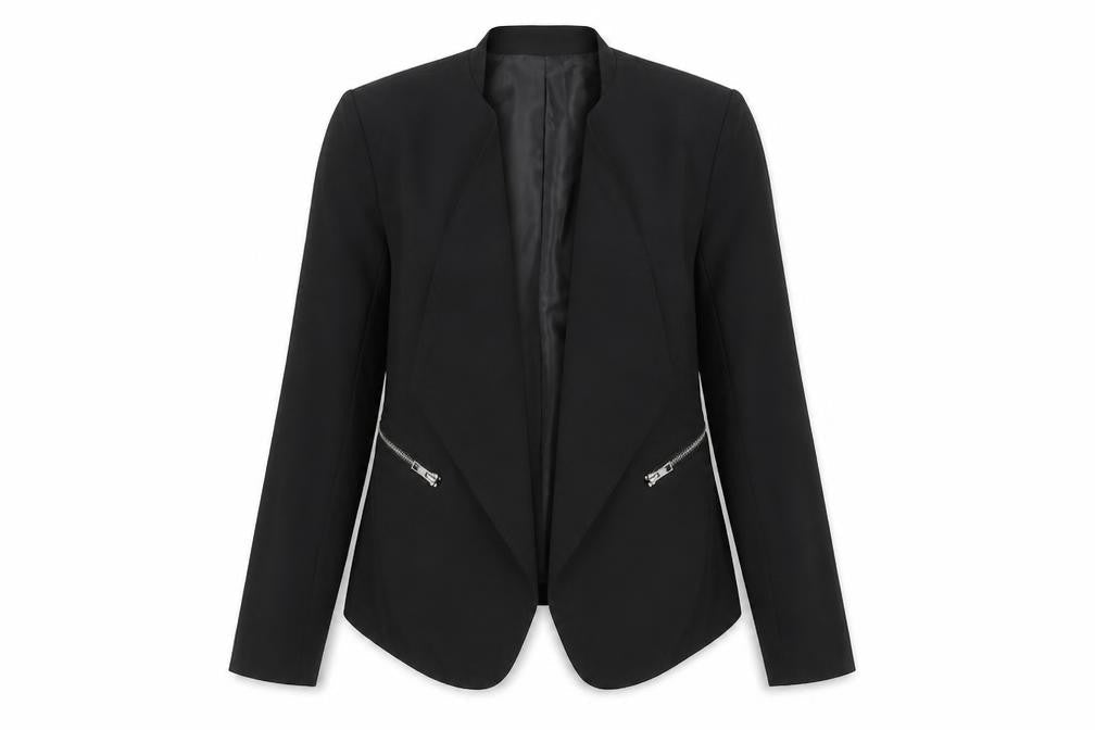 DIFFUSE Womens Black   Jacket Blazer Size 8