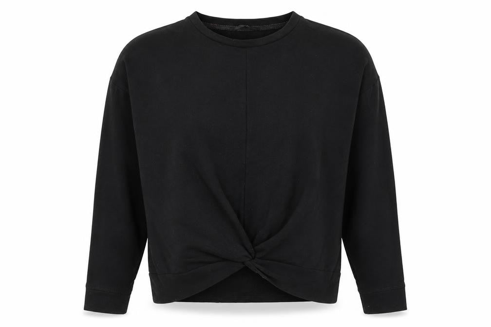 George Womens Black   Pullover Sweatshirt Size M