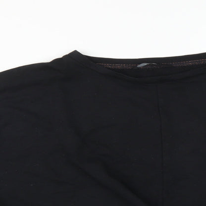 George Womens Black   Pullover Sweatshirt Size M