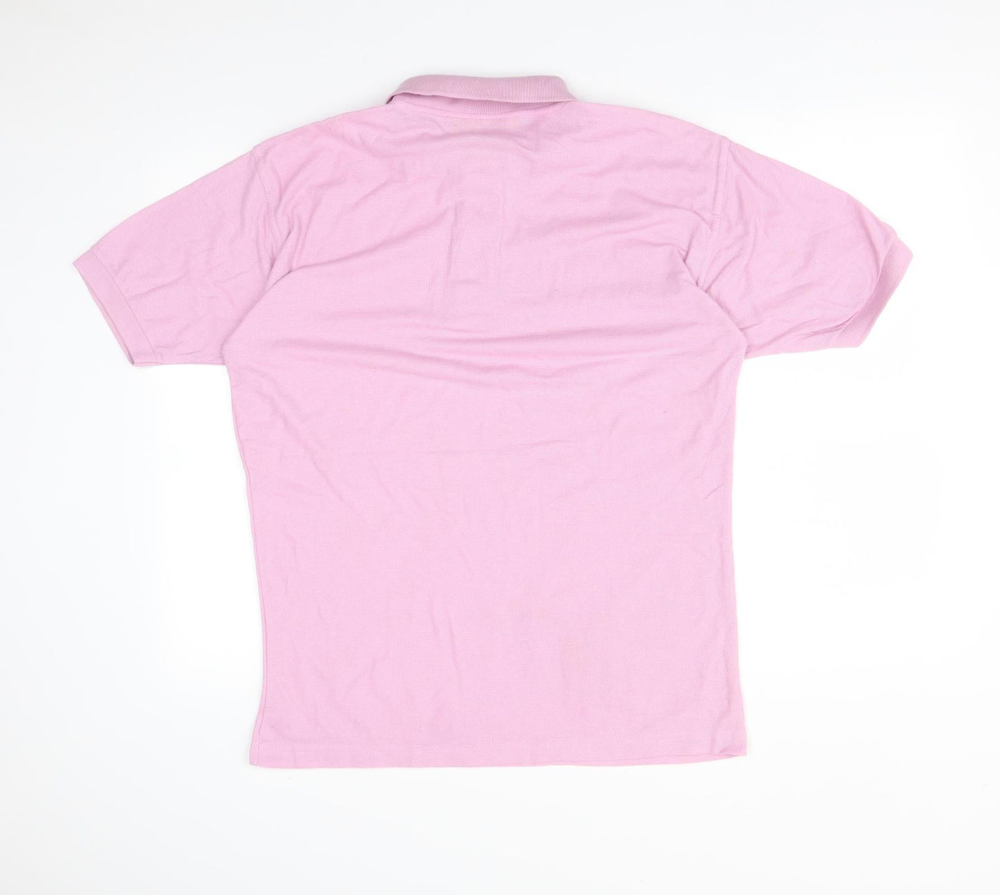 TIMBER JACK Womens Pink   Basic Polo Size L
