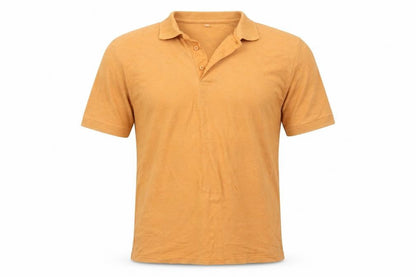 Fellini Mens Orange    Polo Size L