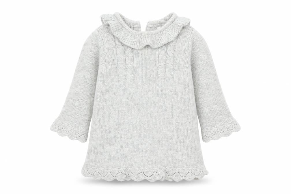 F&F Girls Grey   Basic T-Shirt Size 3-6 Months